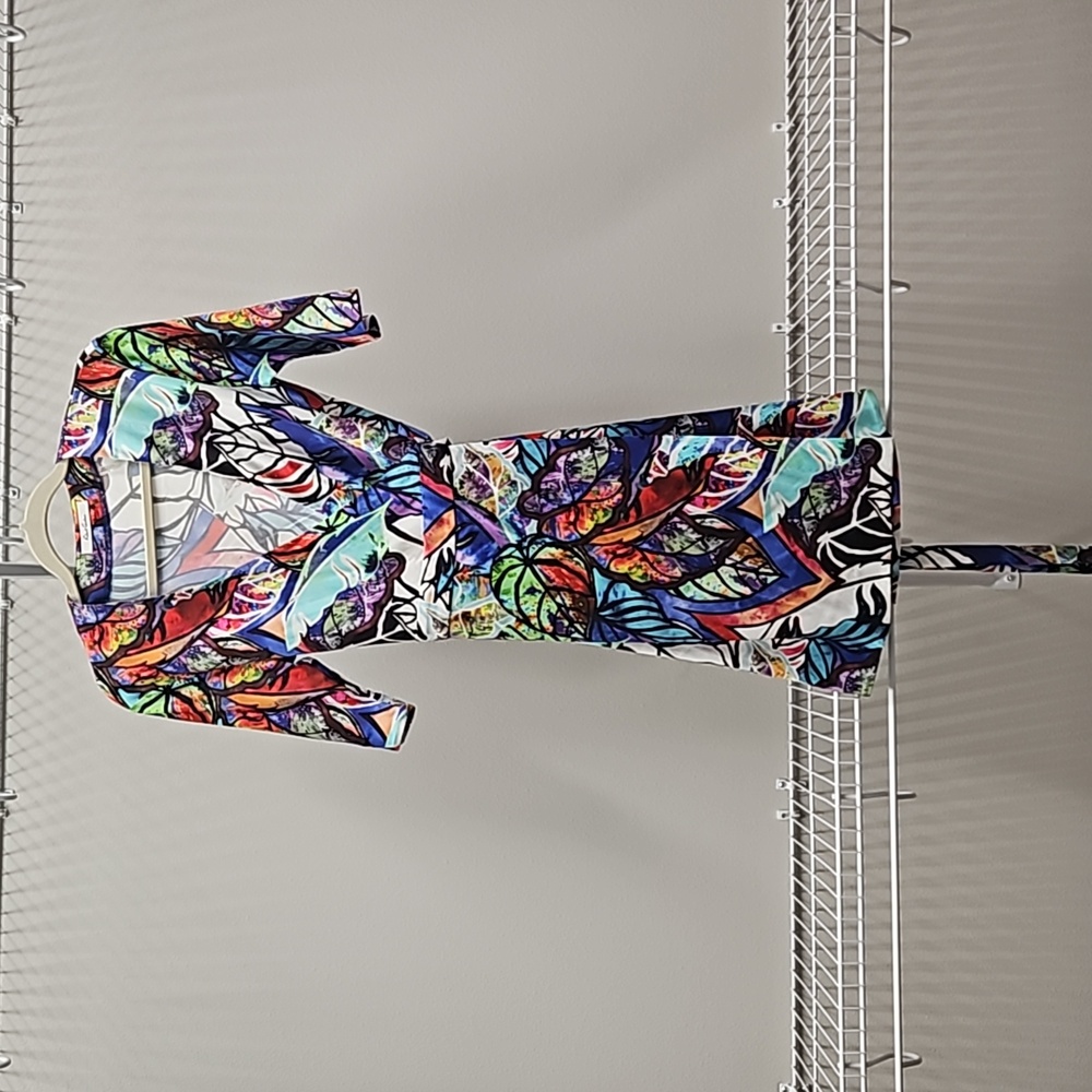 NEW Robert Graham | Anna Silk Colorful Wrap Dress